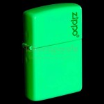 Bricheta originala de vanzare Zippo verde fosforescent editie Glow in Dark